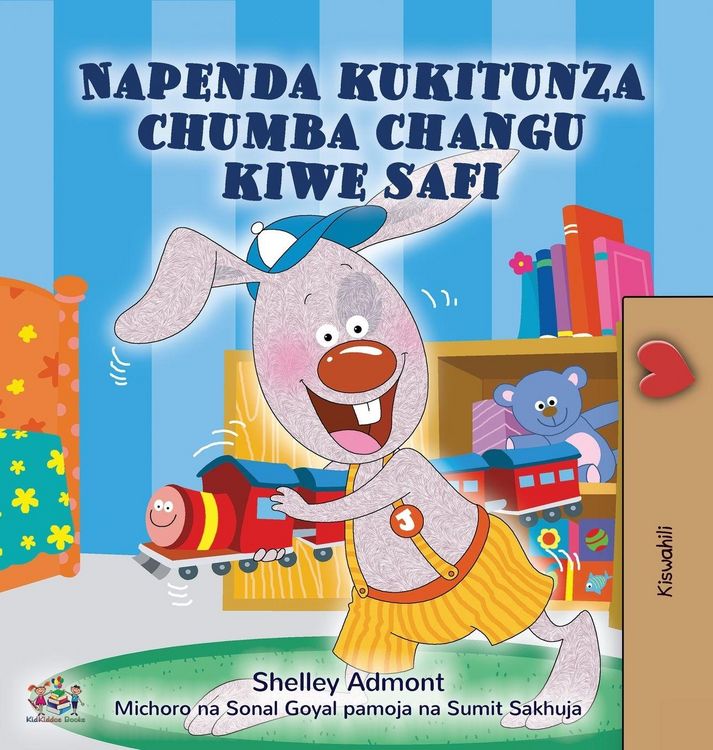 Produktbild: I Love to Keep My Room Clean (Swahili Children's Book)