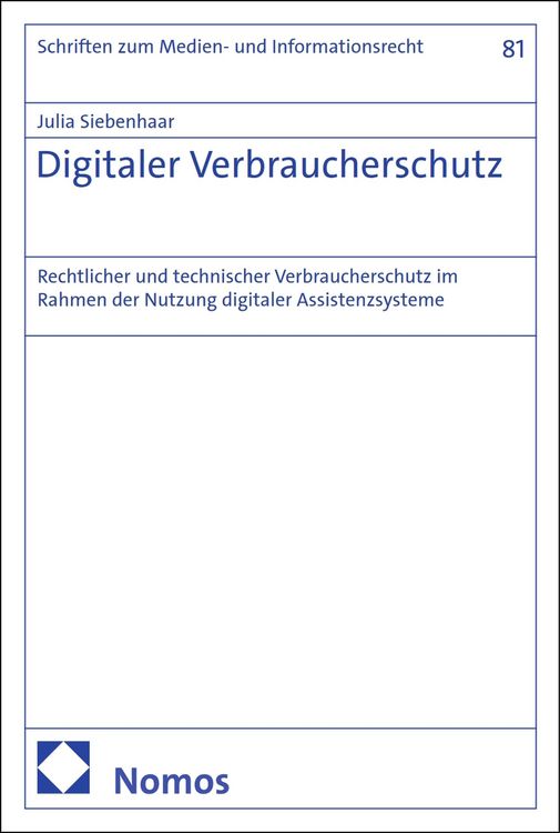 Produktbild: Digitaler Verbraucherschutz