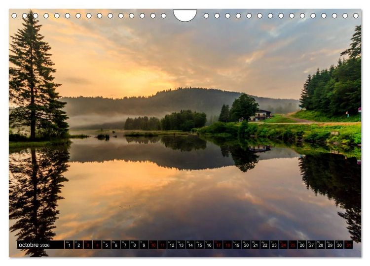 Produktbild: L'&eacute;t&eacute; dans les Vosges (Calendrier mural 2026 DIN A4 vertical), CALVENDO calendrier mensuel