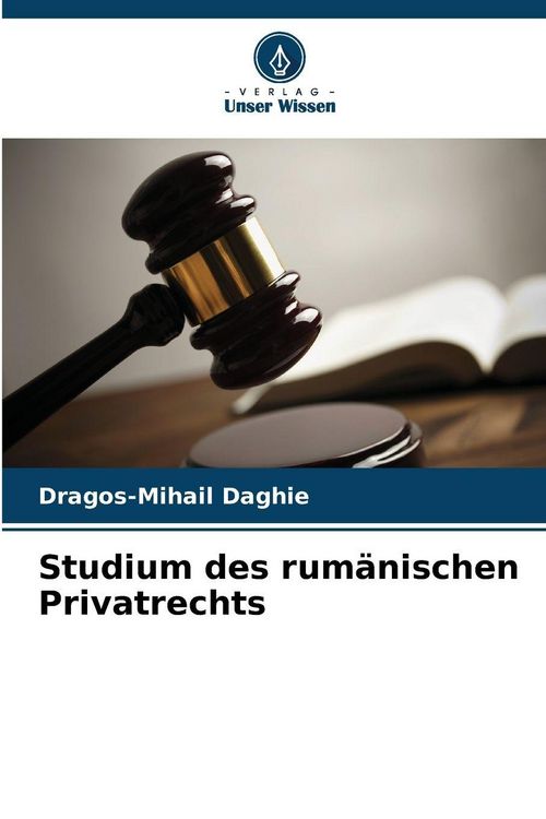 Produktbild: Studium des rum&auml;nischen Privatrechts