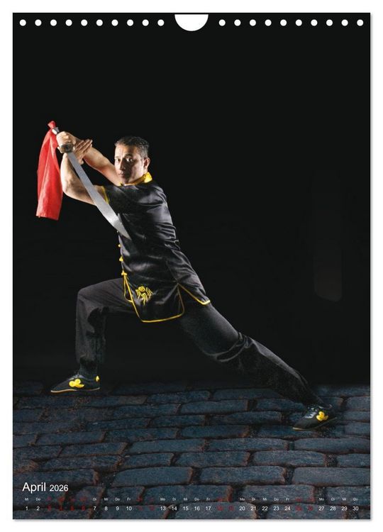 Produktbild: Kung Fu, Martial Art (Wandkalender 2026 DIN A4 hoch), CALVENDO Monatskalender