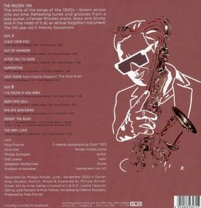 Produktbild: The Melody Sax (180g Black Vinyl)