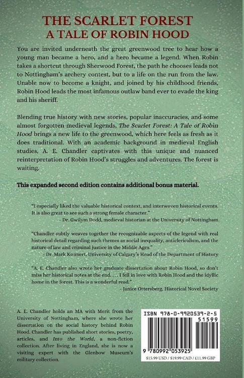 Produktbild: The Scarlet Forest A Tale of Robin Hood 2nd ed.