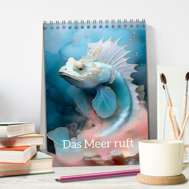 Produktbild: Das Meer ruft (Tischkalender 2026 DIN A5 hoch), CALVENDO Monatskalender