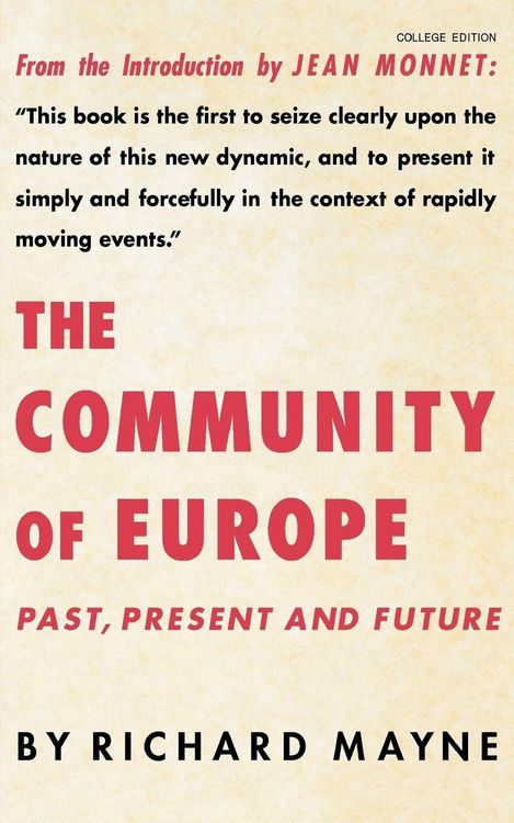 Produktbild: The Community of Europe