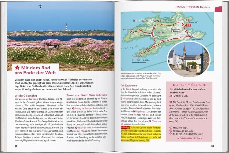 Produktbild: Marco Polo Outdoor Guide Reisef&uuml;hrer Bretagne