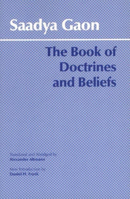 Produktbild: Gaon, S: Book of Doctrines and Beliefs