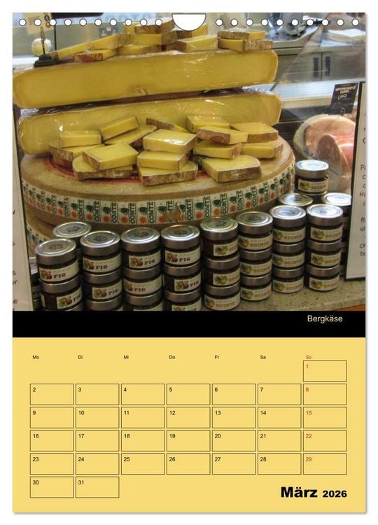 Produktbild: Alles K&auml;se / Planer (Wandkalender 2026 DIN A4 hoch), CALVENDO Monatskalender