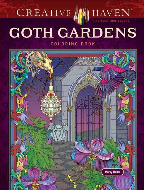 Produktbild: Creative Haven Goth Gardens Coloring Book