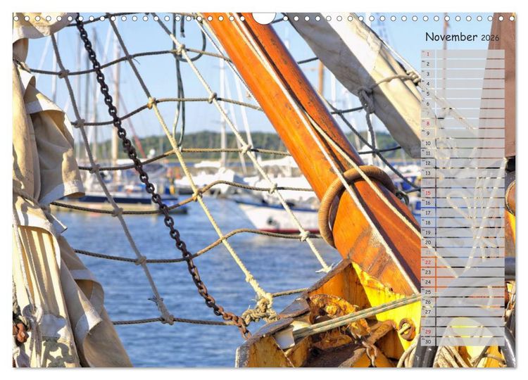 Produktbild: Stralsund. Das Tor zur Insel R&uuml;gen (Wandkalender 2026 DIN A3 quer), CALVENDO Monatskalender