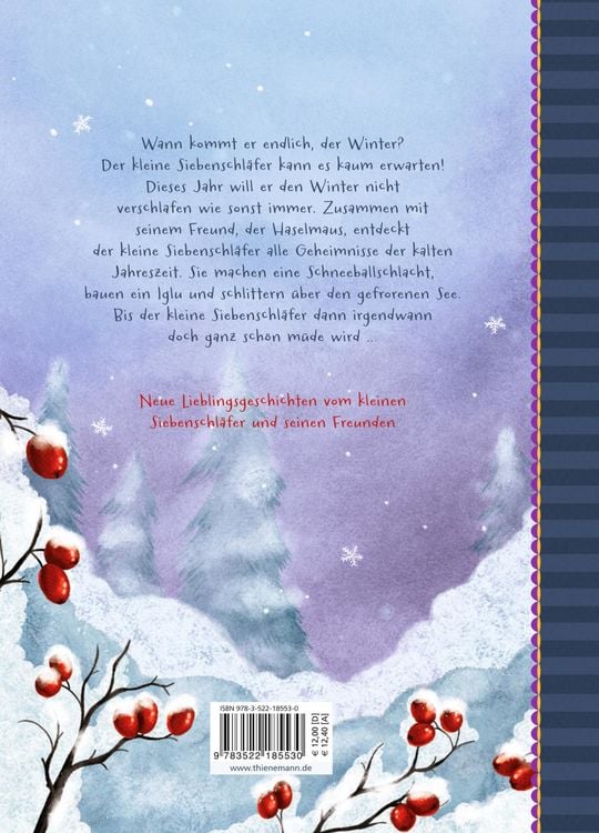 Produktbild: Der kleine Siebenschl&auml;fer: Eine Pudelm&uuml;tze voller Wintergeschichten