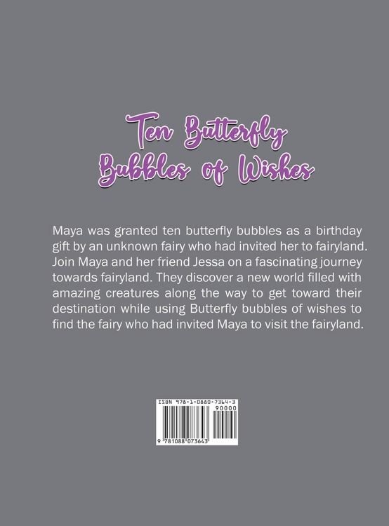 Produktbild: Ten Butterfly Bubbles of wishes