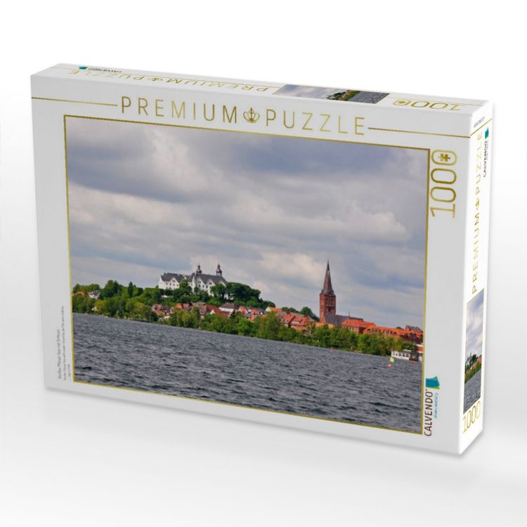 Produktbild: CALVENDO Puzzle Gro&szlig;er Pl&ouml;ner See mit Schloss | 1000 Teile Lege-Gr&ouml;&szlig;e 64x48cm Foto-Puzzle f&uuml;r gl&uuml;ckliche Stunden