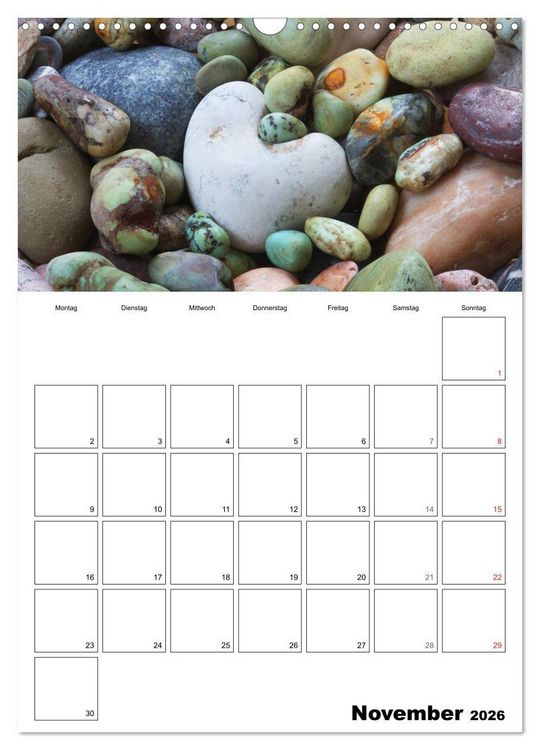Produktbild: Ein herzliches Jahr (Wandkalender 2026 DIN A3 hoch), CALVENDO Monatskalender
