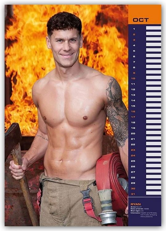 Produktbild: Fire Fighters &ndash; Feuerwehrm&auml;nner 2027 &ndash; A3-Posterkalender
