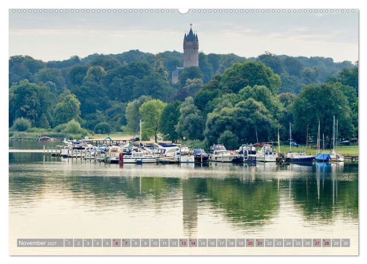Produktbild: Hausbooturlaub Deutschland - Berlin und Brandenburg (Wandkalender 2027 DIN A2 quer), CALVENDO Monatskalender