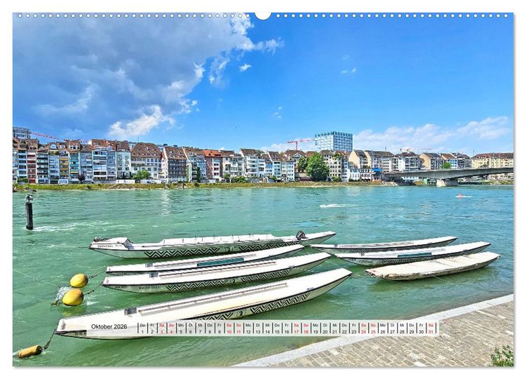 Produktbild: Rechts und links des Rheins. Mit dem Wohnmobil unterwegs. (hochwertiger Premium Wandkalender 2026 DIN A2 quer), Kunstdruck in Hochglanz