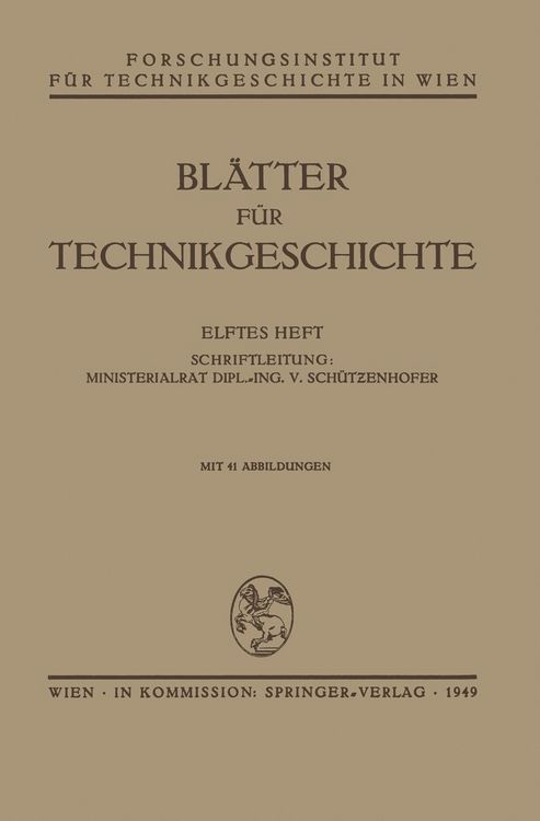 Produktbild: Bl&auml;tter f&uuml;r Technikgeschichte
