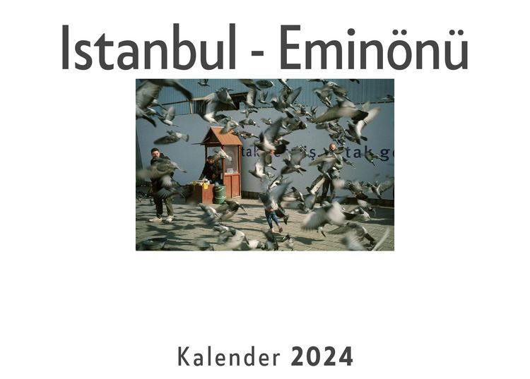 Produktbild: Istanbul - Emin&ouml;n&uuml; (Wandkalender 2024, Kalender DIN A4 quer, Monatskalender im Querformat mit Kalendarium, Das perfekte Geschenk)