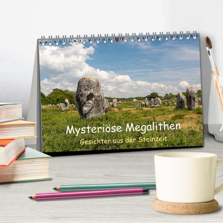 Produktbild: Mysteri&ouml;se Megalithen (Tischkalender 2026 DIN A5 quer), CALVENDO Monatskalender