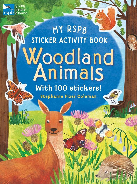 Produktbild: Nash, E: My RSPB Sticker Activity Book: Woodland Animals