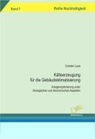 Produktbild: K&auml;lteerzeugung f&uuml;r die Geb&auml;udeklimatisierung