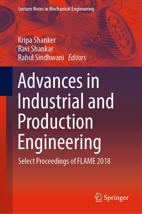 Produktbild: Advances in Industrial and Production Engineering