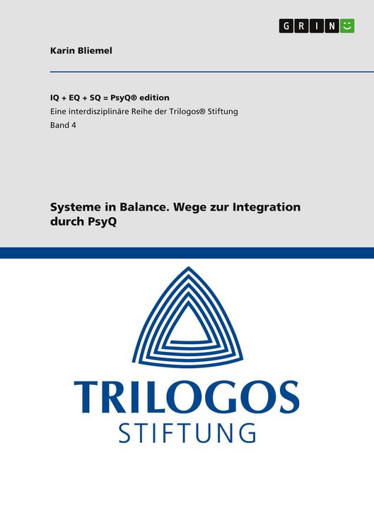 Produktbild: Systeme in Balance. Wege zur Integration durch PsyQ