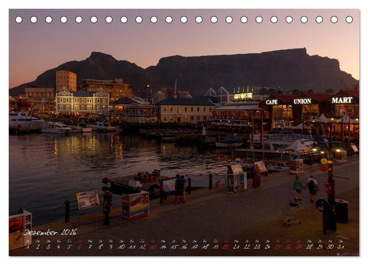 Produktbild: Am Kap von S&uuml;dafrika (Tischkalender 2026 DIN A5 quer), CALVENDO Monatskalender