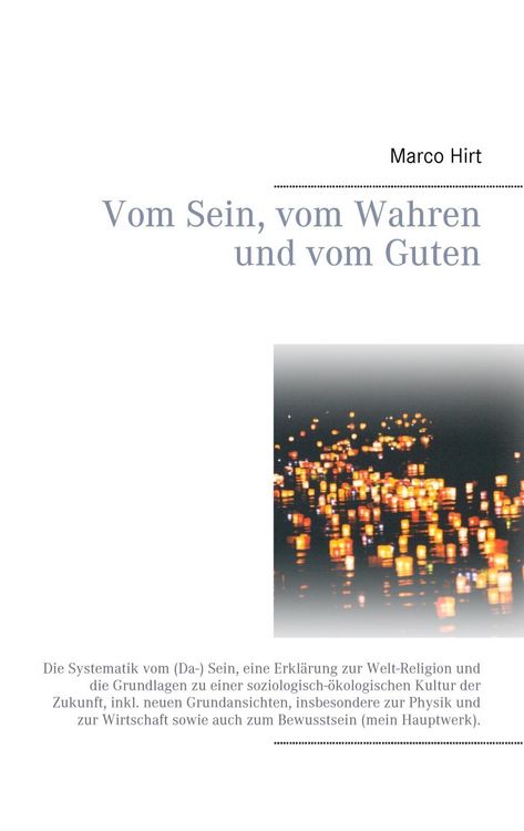 Produktbild: Vom Sein, vom Wahren und vom Guten