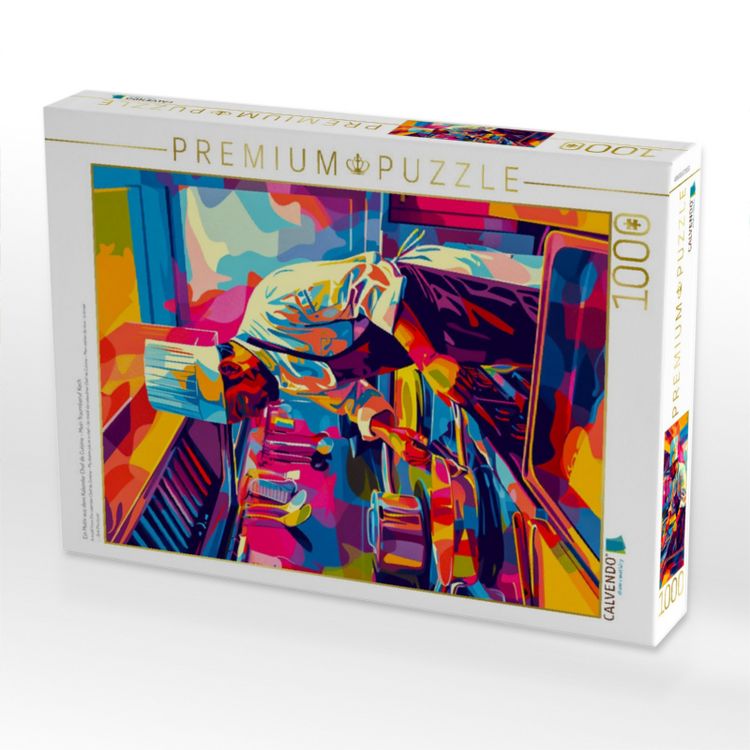 Produktbild: CALVENDO Puzzle Ein Motiv aus dem Kalender Chef de Cuisine - Mein Traumberuf Koch | 1000 Teile Lege-Gr&ouml;&szlig;e 64x48cm Foto-Puzzle f&uuml;r gl&uuml;ckliche Stunden
