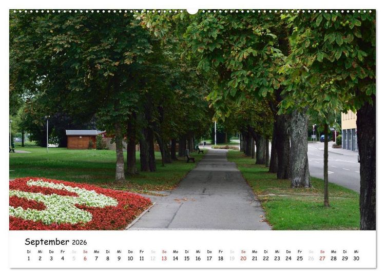 Produktbild: Crailsheim - Stimmungsvolle Momente (hochwertiger Premium Wandkalender 2026 DIN A2 quer), Kunstdruck in Hochglanz