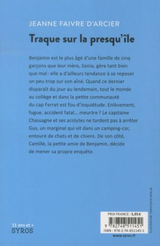 Produktbild: Traque sur la presqu'&icirc;le