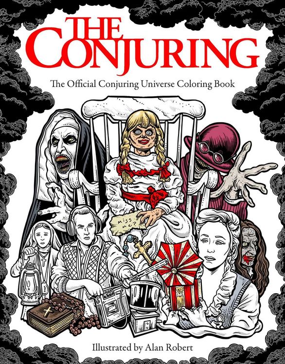 Produktbild: The Conjuring: The Official Conjuring Universe Coloring Book