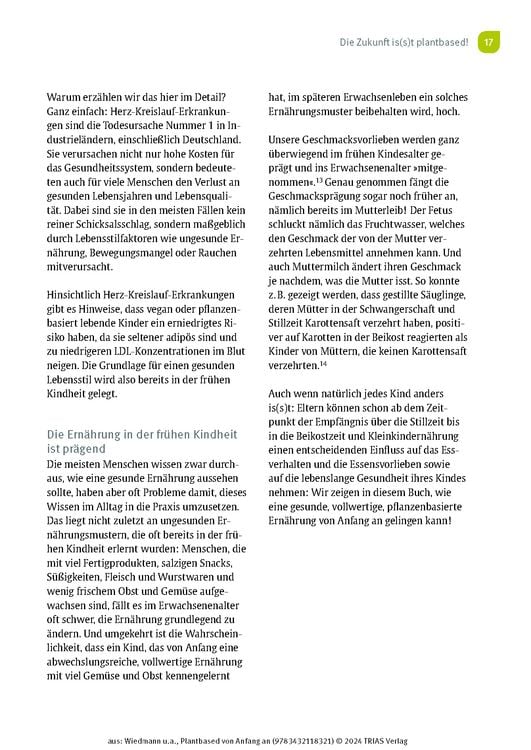 Produktbild: Plantbased von Anfang an: Baby & Kleinkind, Schwangerschaft & Stillzeit