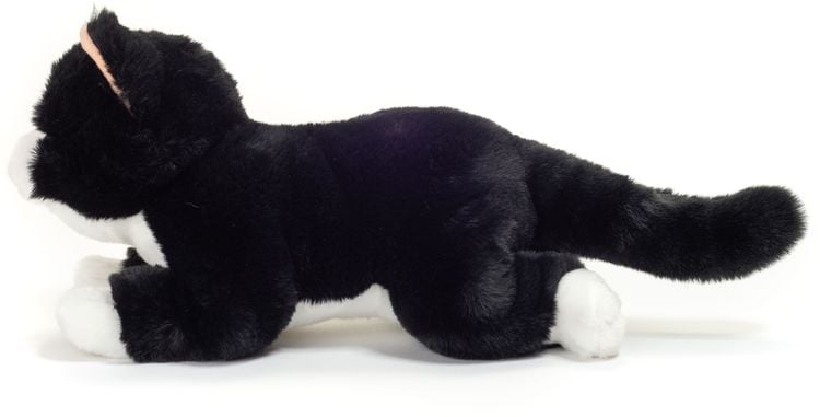 Teddy-Hermann - Schlenkerkatze schwarz 30 cm