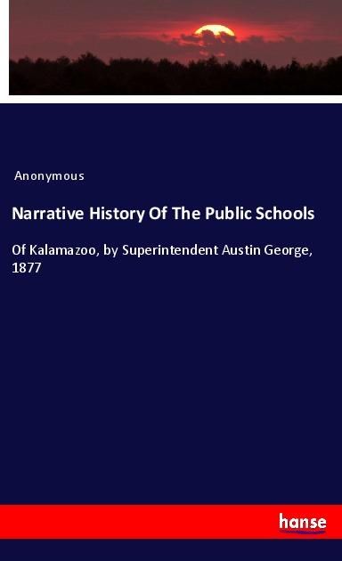 Produktbild: Narrative History Of The Public Schools