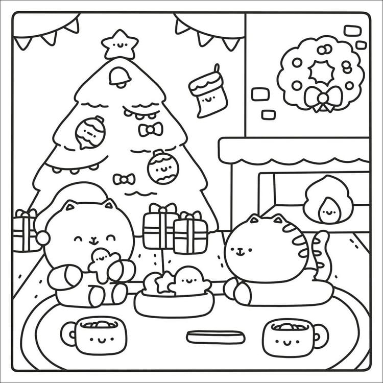 Produktbild: Cute & Cozy Coloring - Merry Christmas