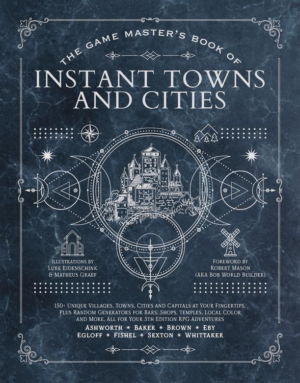 Produktbild: The Game Master's Book of Instant Towns and Cities
