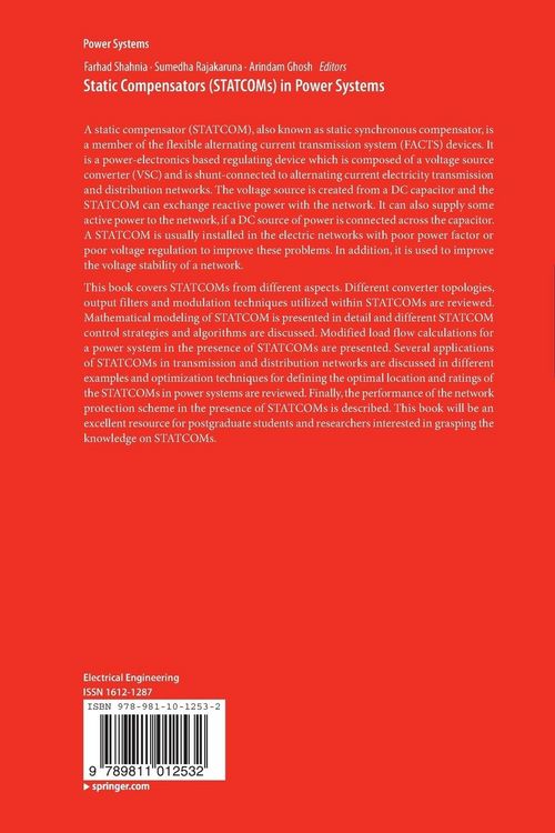 Produktbild: Static Compensators (STATCOMs) in Power Systems