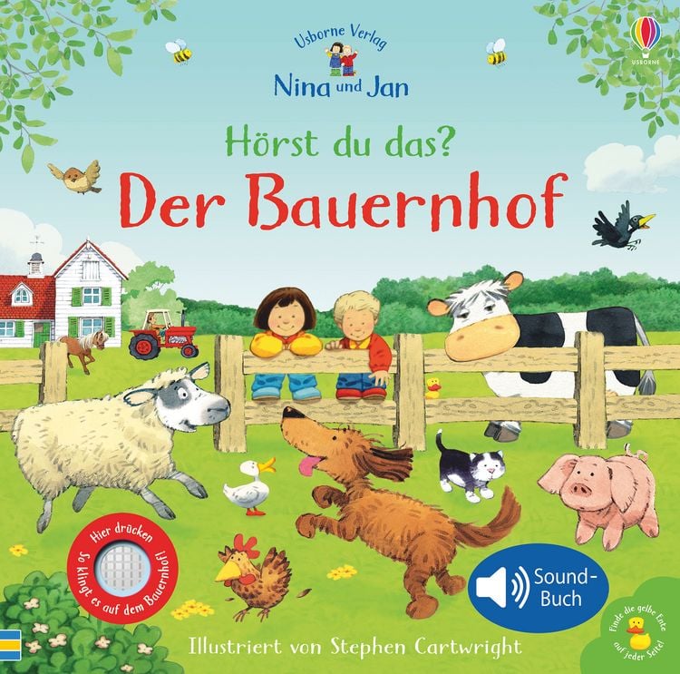 Produktbild: Nina und Jan - H&ouml;rst du das? Der Bauernhof