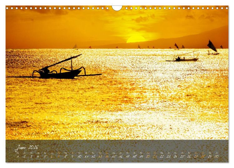 Produktbild: Bali Dreams - Inselzauber in Indonesien (Wandkalender 2026 DIN A3 quer), CALVENDO Monatskalender