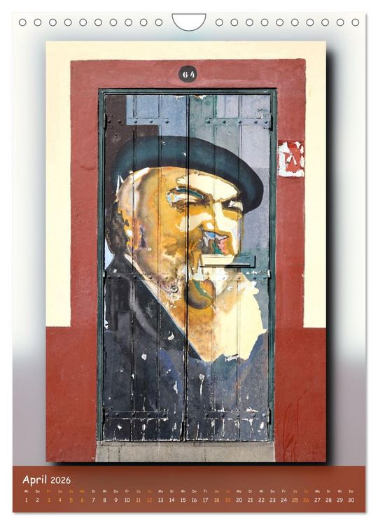 Produktbild: T&uuml;ren in Madeira (Wandkalender 2026 DIN A4 hoch), CALVENDO Monatskalender
