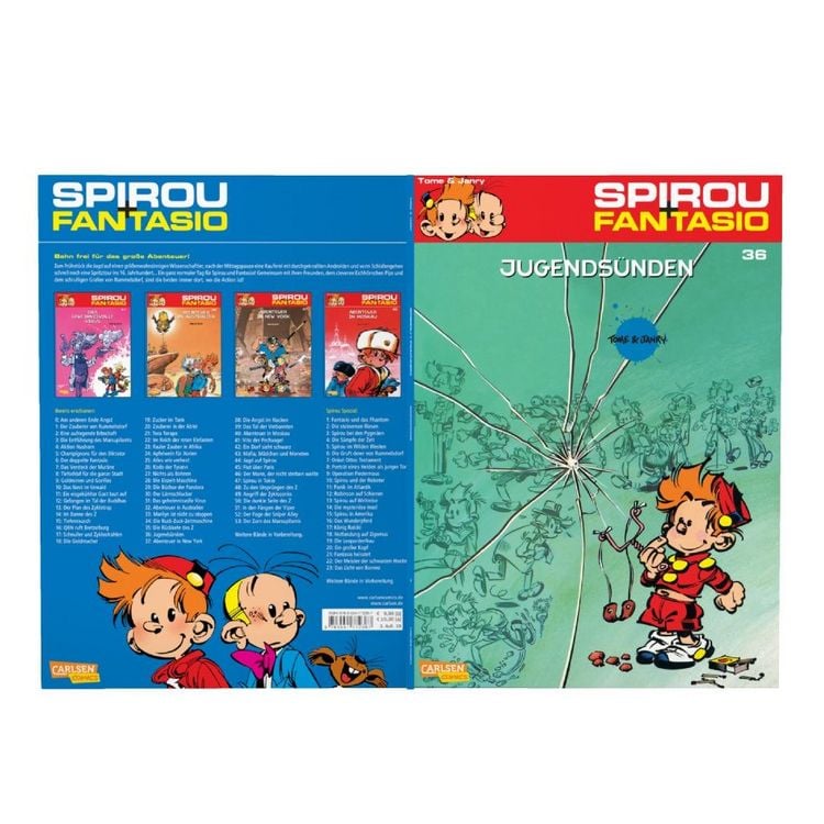 Produktbild: Spirou und Fantasio 36: Jugends&uuml;nden
