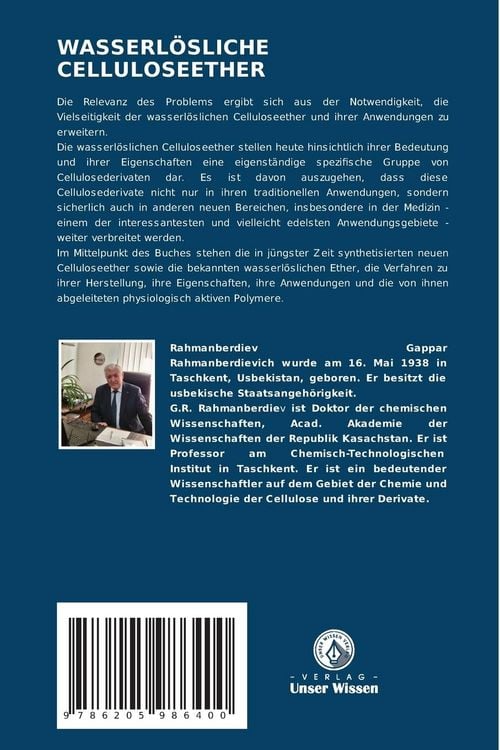 Produktbild: Wasserl&ouml;sliche Celluloseether