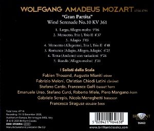 Produktbild: Mozart:Wind Serenade,KV. 361 'Gran Partita'