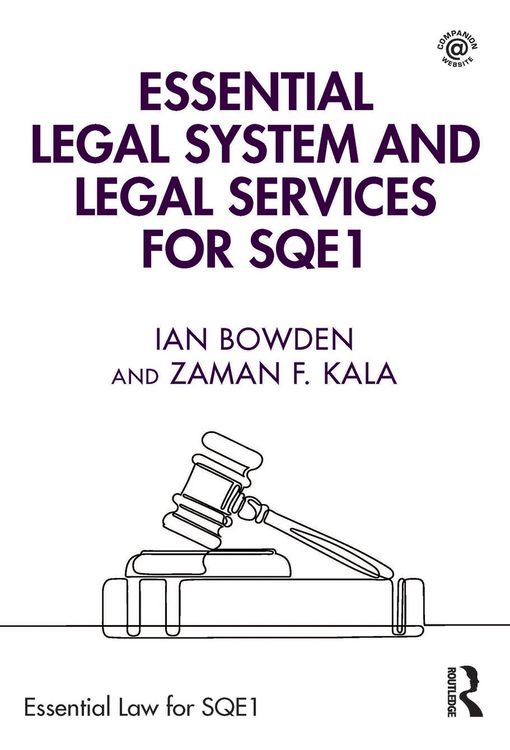 Produktbild: Essential Legal System and Legal Services for SQE1