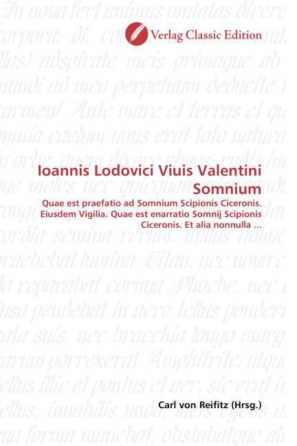 Produktbild: Ioannis Lodovici Viuis Valentini Somnium