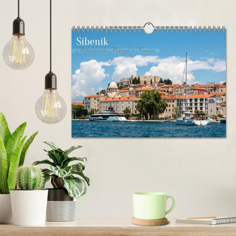 Produktbild: &Scaron;ibenik - Mittelalterliche Metropole in Kroatien (Wandkalender 2026 DIN A4 quer), CALVENDO Monatskalender