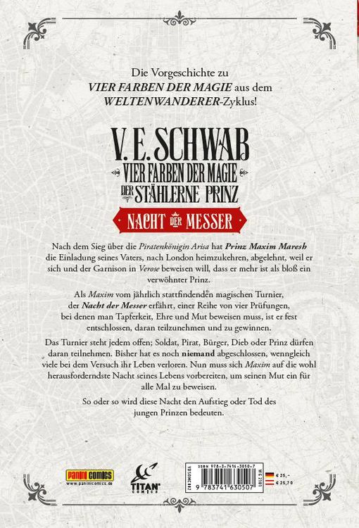 Produktbild: Vier Farben der Magie - Der st&auml;hlerne Prinz (Weltenwanderer Comics Collectors Edition)